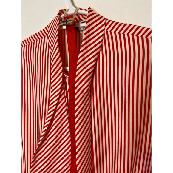 Vintage Beeqe Red & White Stripe Belted Dress - Picture 3 of 8